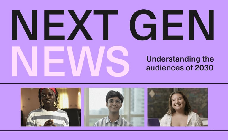 Next Gen News Microsite